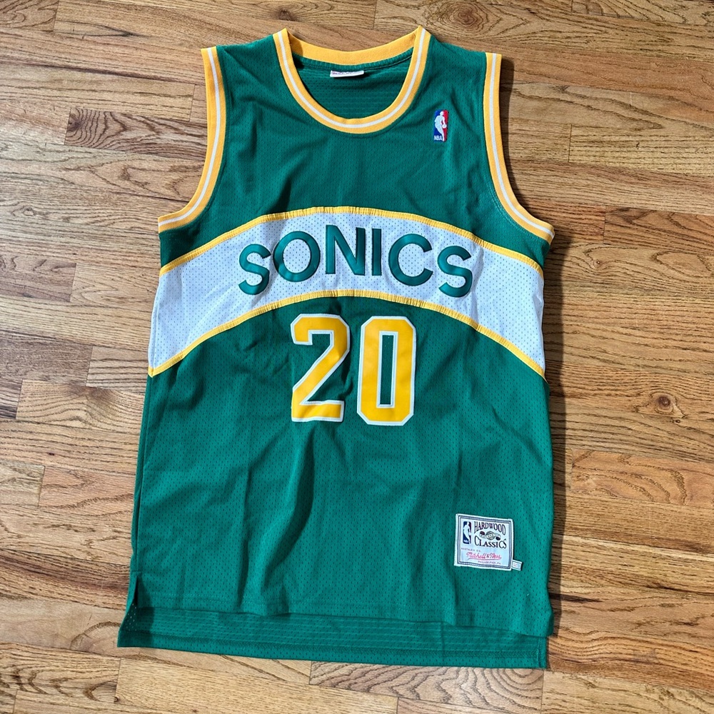 Gary Payton Super Sonics Jersey authentic Mitchell and Ness size XL